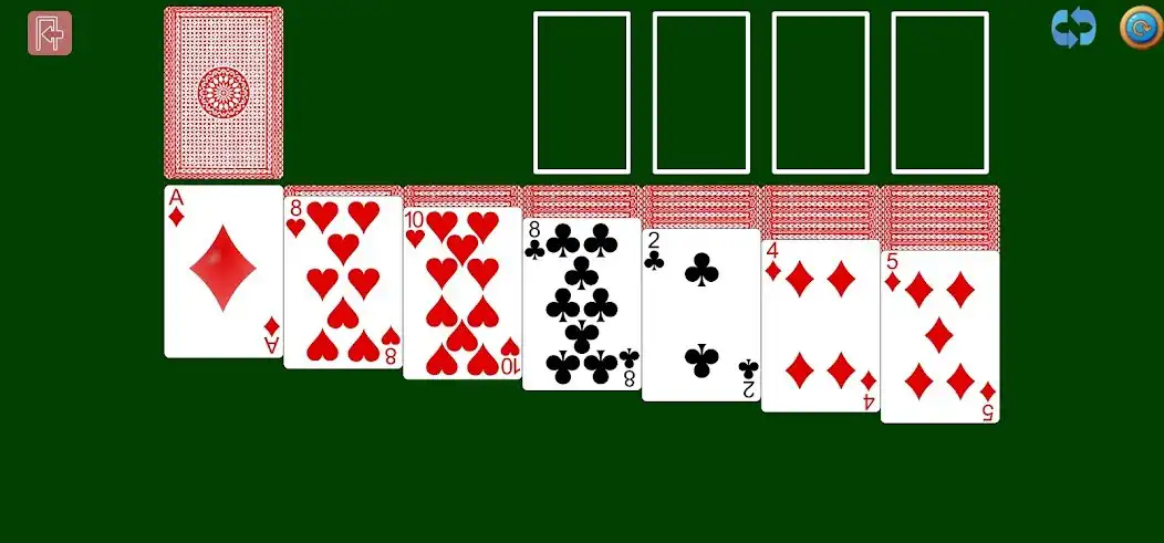 Play Solitiare Classic Card Game as an online game Solitiare Classic Card Game with UptoPlay