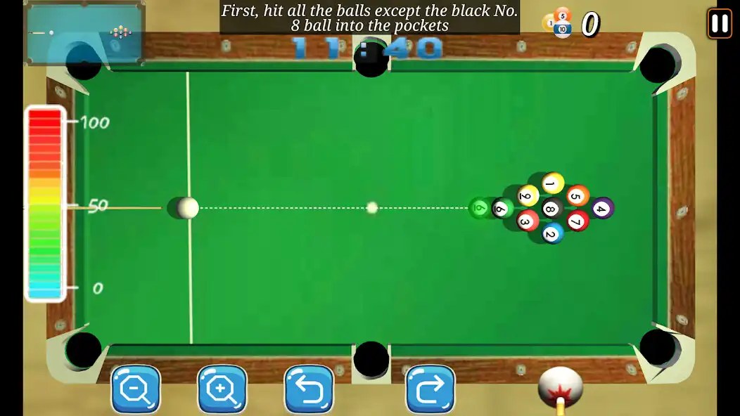 Play Solo 8 Ball as an online game Solo 8 Ball with UptoPlay