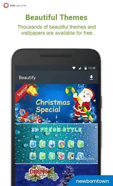 Play Solo Launcher-Clean,Smooth,DIY as an online game Solo Launcher-Clean,Smooth,DIY with UptoPlay