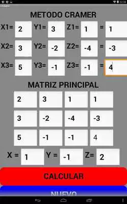 Play Solucion Ecuaciones 3X3