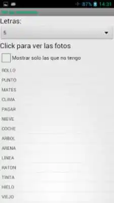 Play SOLUCIONES 4 fotos 1 palabra
