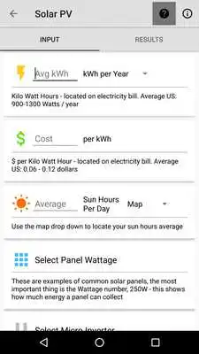 Play Solution - Solar PV Calculator Play Solution - Solar PV Calculator