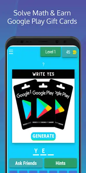 Play Solve Math  Earn Gift Cards  and enjoy Solve Math  Earn Gift Cards with UptoPlay