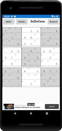 Play Solve your sudoku in milliseconds with SuDoCase as an online game Solve your sudoku in milliseconds with SuDoCase with UptoPlay