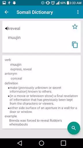 Play Somali Dictionary as an online game Somali Dictionary with UptoPlay