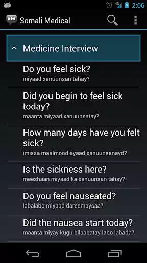 Play Somali Medical Phrases as an online game Somali Medical Phrases with UptoPlay