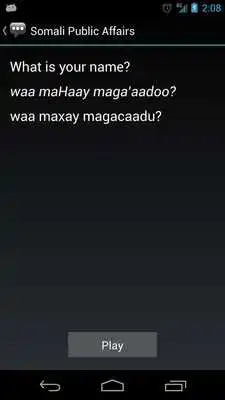 Play Somali Public Affairs Phrases