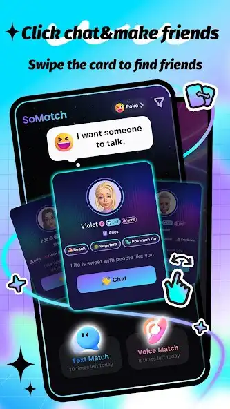 Play Somatch-chatmake friends  and enjoy Somatch-chatmake friends with UptoPlay