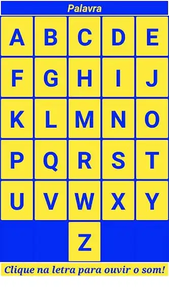 Gam Letras Som das Letras online game with UptoPlay