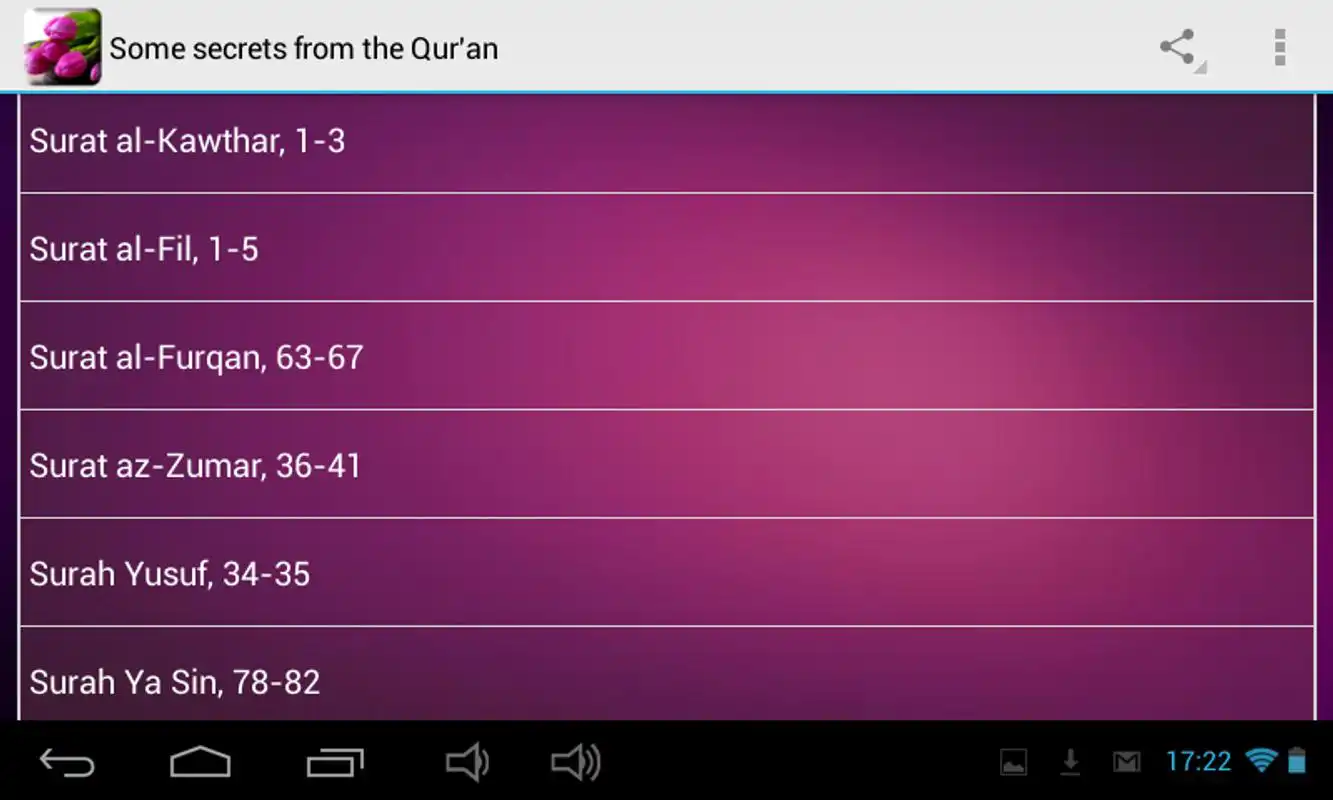 Play Some secrets from the Quran
