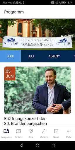Play Sommerkonzerte as an online game Sommerkonzerte with UptoPlay
