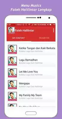 Play Song Fateh Halilintar Complete + Lyrics
