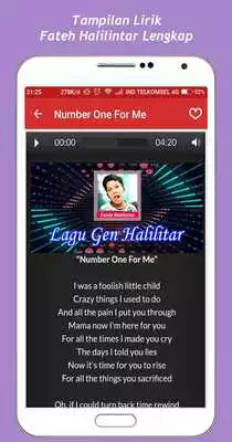 Play Song Fateh Halilintar Complete + Lyrics
