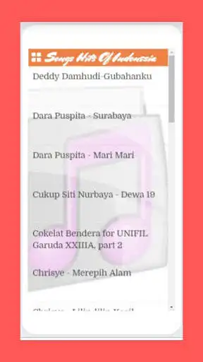 Play Songs Hits Of Indonesia All Of Time as an online game Songs Hits Of Indonesia All Of Time with UptoPlay