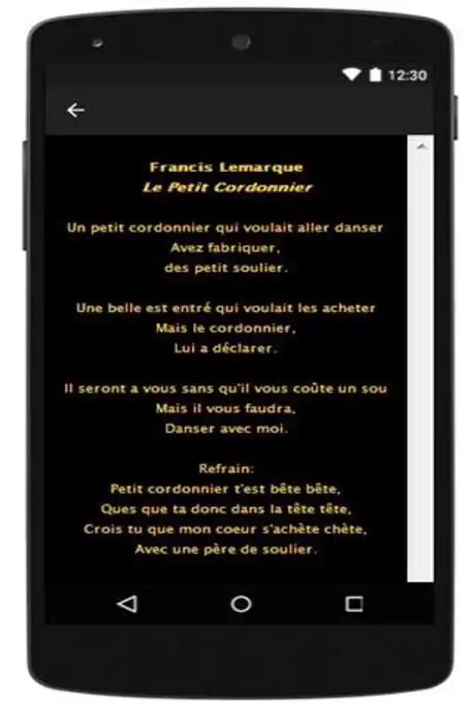 Play Songs in French for Children