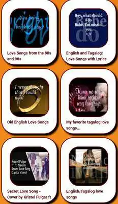 Play Songs Of Love With Lyrics