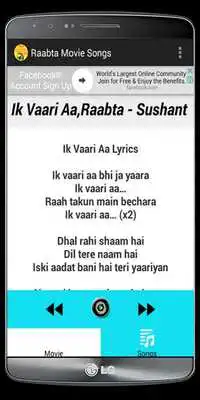 Play Songs Raabta Movie Ik Vaari Aa