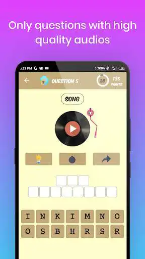 Play Song Trivia - Guess the Song as an online game Song Trivia - Guess the Song with UptoPlay