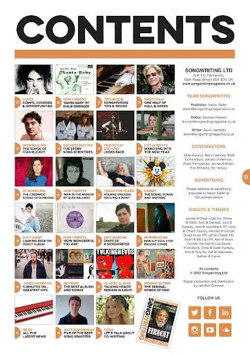 Play Songwriting Magazine