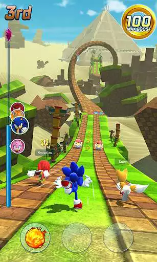 Play Sonic Forces - Running Battle  and enjoy Sonic Forces - Running Battle with UptoPlay