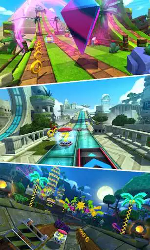 Juega Sonic Forces - Running Battle como un juego en línea Sonic Forces - Running Battle con UptoPlay