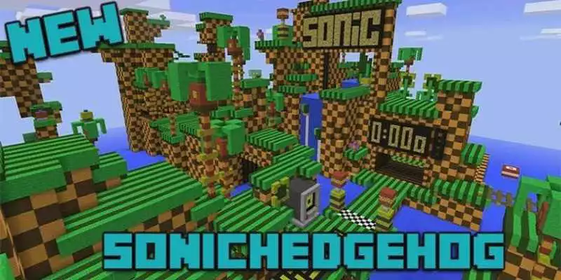 Play SonicHedgehog Mod for MCPE