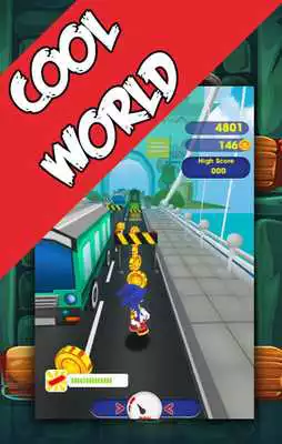 Play sonic rush 3D : Subway City
