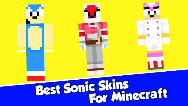 Play Sonic Skins For Minecraft PE  and enjoy Sonic Skins For Minecraft PE with UptoPlay