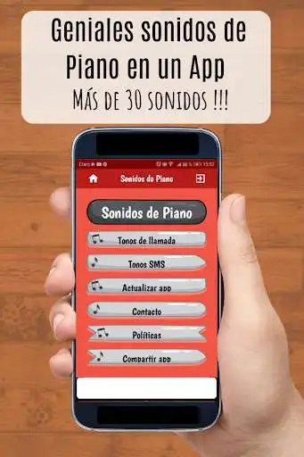 Play Sonidos de Piano, lindos tonos  and enjoy Sonidos de Piano, lindos tonos with UptoPlay