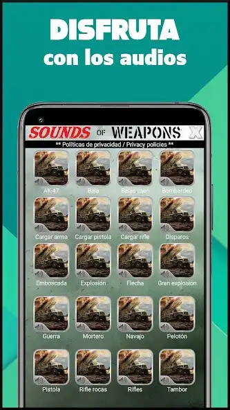 Play Sonidos y audio de guerra as an online game Sonidos y audio de guerra with UptoPlay