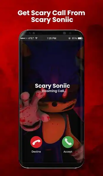 Play Soniic Scary Video Call Prank  and enjoy Soniic Scary Video Call Prank with UptoPlay