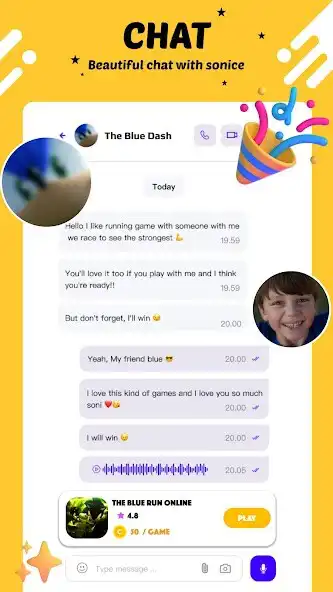 Play Soniic-Talk,Video  Play Games as an online game Soniic-Talk,Video  Play Games with UptoPlay