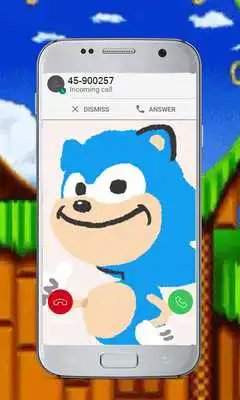 Play Sonik man Call theme and Call screen