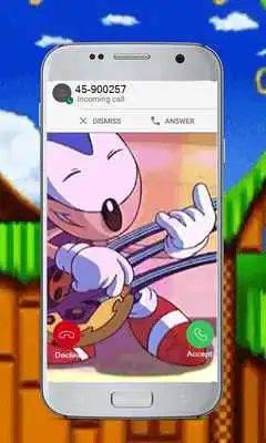 Play Sonik man Call theme and Call screen