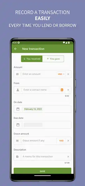 Play Sono: Debt tracker and manager as an online game Sono: Debt tracker and manager with UptoPlay
