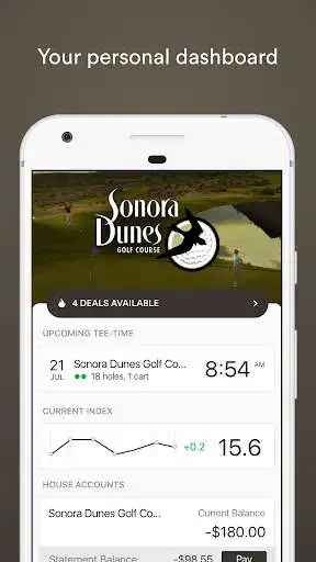 Play Sonora Dunes Golf Course as an online game Sonora Dunes Golf Course with UptoPlay