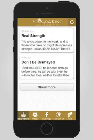 Play APK Sons of the King Devotionals  and enjoy Sons of the King Devotionals with UptoPlay com.conduit.app_0fb5a45005284135833bafae1f584659.app