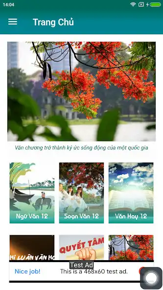 Play Soạn Văn Lớp 12, Đề Thi Văn 12 as an online game Soạn Văn Lớp 12, Đề Thi Văn 12 with UptoPlay