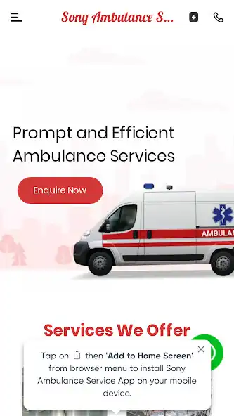 Play Sony Ambulance Service as an online game Sony Ambulance Service with UptoPlay