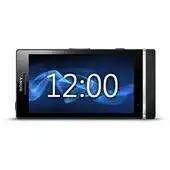 Free play online Sony Xperia S Desk Clock APK