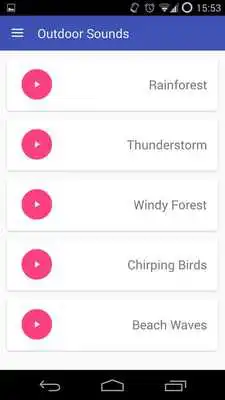 Play Soothing Sounds Beta