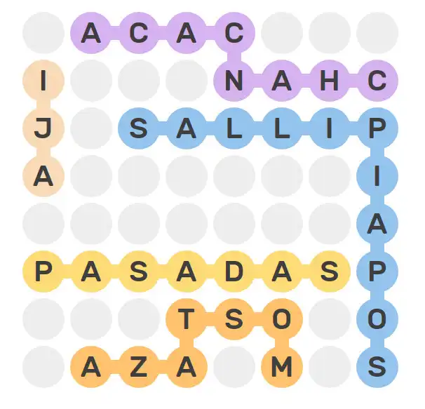 Play Sopa de letras Chile  and enjoy Sopa de letras Chile with UptoPlay