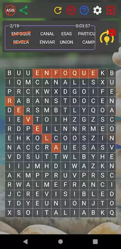 Play Sopa de Letras as an online game Sopa de Letras with UptoPlay