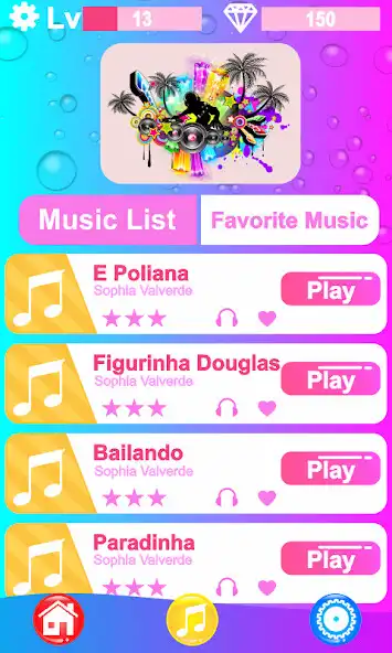 Play Sophia Valverde Piano Tiles  and enjoy Sophia Valverde Piano Tiles with UptoPlay