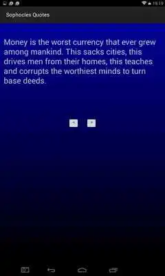 Play Sophocles Quotes