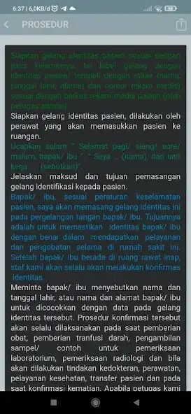 Play SOP Pemasangan Gelang Pasien  and enjoy SOP Pemasangan Gelang Pasien with UptoPlay