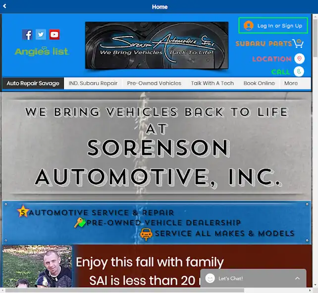 Play Sorenson Automotive as an online game Sorenson Automotive with UptoPlay