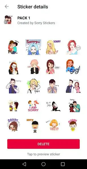 Play Sorry Stickers for WhatsApp  and enjoy Sorry Stickers for WhatsApp with UptoPlay
