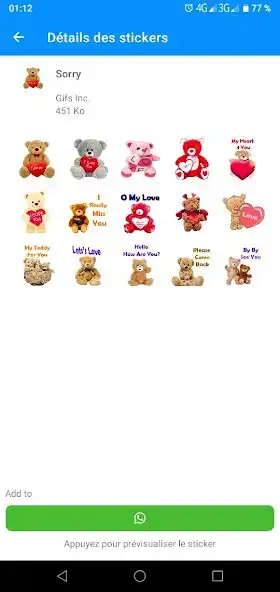Play Sorry Stickers WAStickerApps  and enjoy Sorry Stickers WAStickerApps with UptoPlay