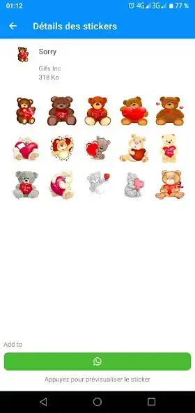 Play Sorry Stickers WAStickerApps as an online game Sorry Stickers WAStickerApps with UptoPlay